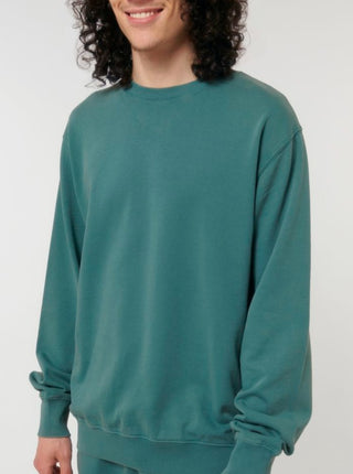 Sweater Terry Vintage Unisex - G Dyed Hydro