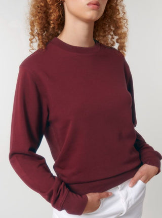 Sweater Terry Unisex - Burgundy