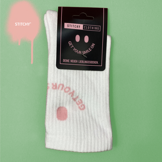 GET YOUR SMILE ON / Premium Cushioned Socks