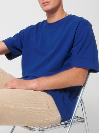 T-Shirt Oversize Heavy Unisex - Worker Blue