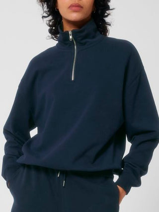 Halfzip Sweater Dry - French Navy
