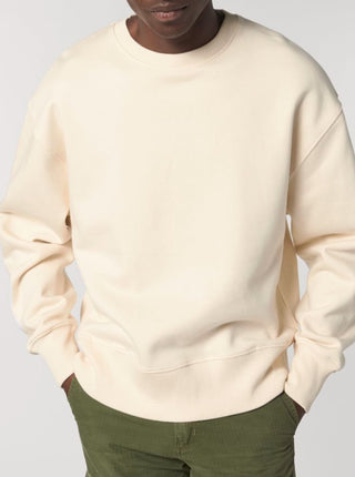 Sweater 90‘s Unisex - Natural Raw