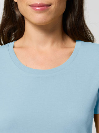 T-Shirt Sporty Damen - Sky Blue