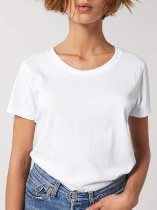 T-Shirt Sporty Damen - White
