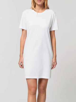 T-Shirt Kleid - White